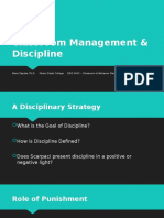 Classroom Management Discipline