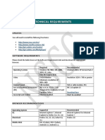 Technical Requirements