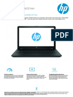 HP Notebook 15-rb031nm: Reliable Performance. Beautiful Design. Do More