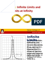 Topic 1.5 Inifinite Limits & Limits at Infinity