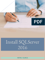 Install SQL Server 2016