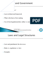 Why Are There Laws?: Frank Bott, Chapter 1