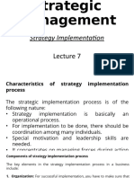 Ahadkhan - 1683 - 16127 - 1 - eMBA SM - Strategy Implementation - Lecture 7