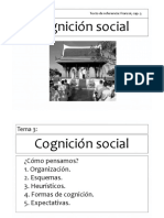 Tema 3 Cognición social 