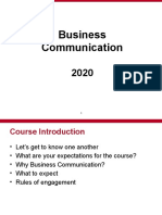 Business Communication Day 1