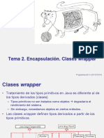 Tema 2 Encapsulacion - Clases Wrapper