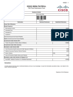 Cisco India Payroll: TAX Proof Submission Form