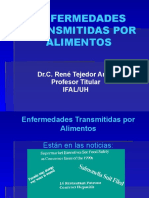 Enfermedades Transmitidas Por Alimentos: Dr.C. René Tejedor Arias Profesor Titular Ifal/Uh