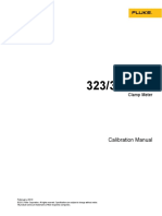 323 - 324 - 325. Calibration Manual. Clamp Meter