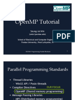 OpenMP Tutorial for Parallel Programming