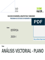 Estática-Analisis Vectorial-1 PDF