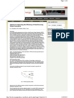 Option of HRSG Efficiency Improvement