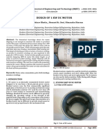 Design of 1 KW DC Motor PDF