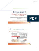 Modulo II - Procedimientos e Informes INFORMES COSO