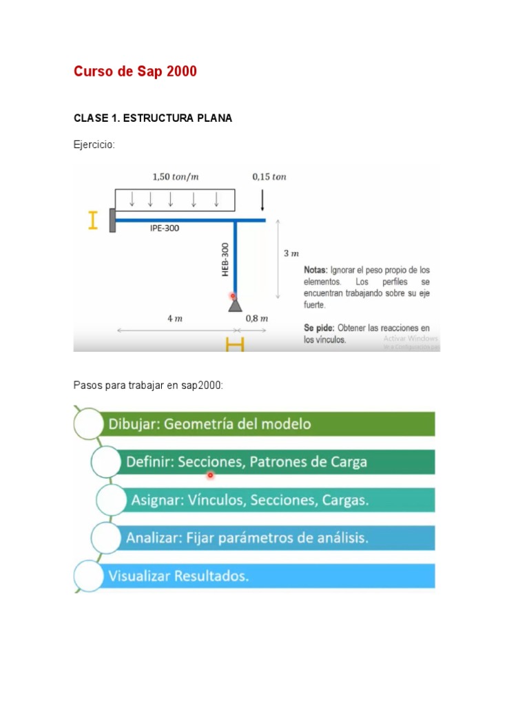 Curso de Sap 2000 | PDF