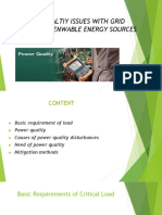 Power Qualtiy Issues With Grid Connected Renenwable PDF