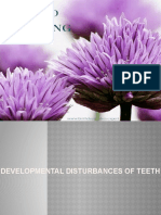Developmental Disturbances of Teeth