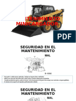 Mantenimiento minicargadora