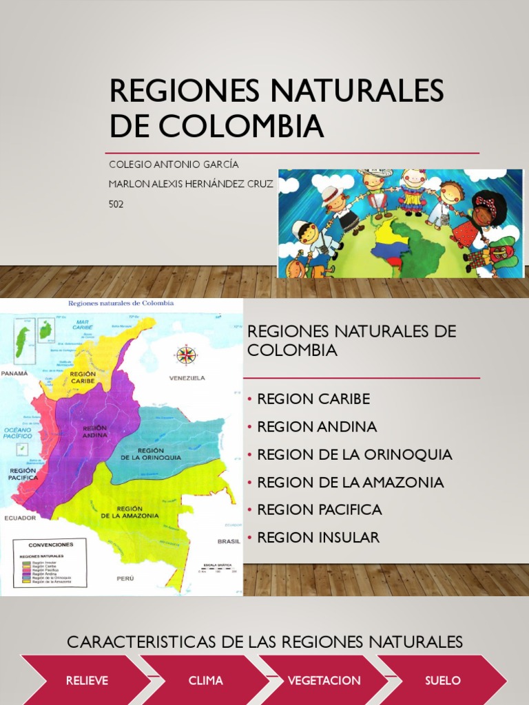 Regiones Naturales de Colombia PDF | PDF | Colombia | Ciencias de la Tierra