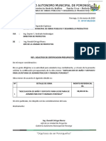 Solc-Certif-Presup-017-2020 - Const. Tinglado en La Cancha Polifuncional Comunidad Chaco Guembe