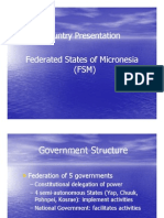 An Overview of National Climate Change Strategies and Priorities in The Federated States of Micronesia