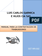 Anexo 23.SST-MN-002 Manual para La Contratacion de Trabajadores PDF