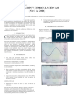 Lab I Modulacion y Demodulacion AM PDF