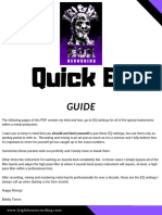 Frightbox Quick EQ Guide