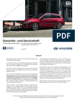 Hyundai Garantieheft 2017