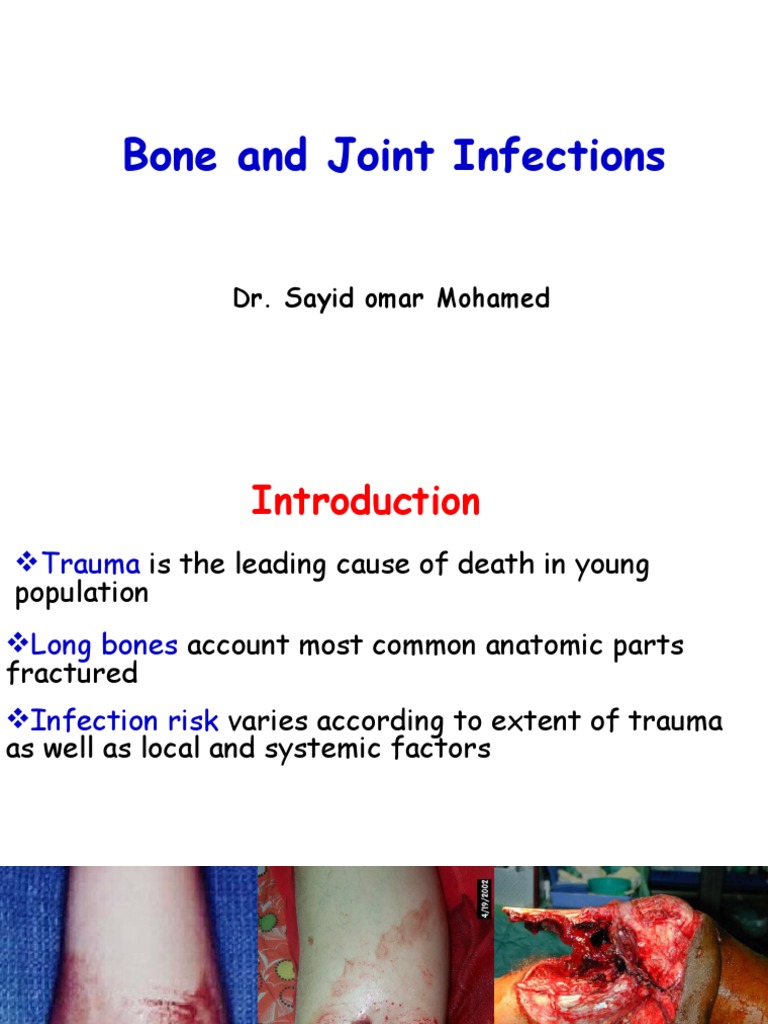 Septic Arthritis & Osteomyelitis PDF Infection Rtt