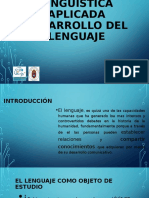 DESARROLLO DEL LENGUAJE y LINGUISTICA