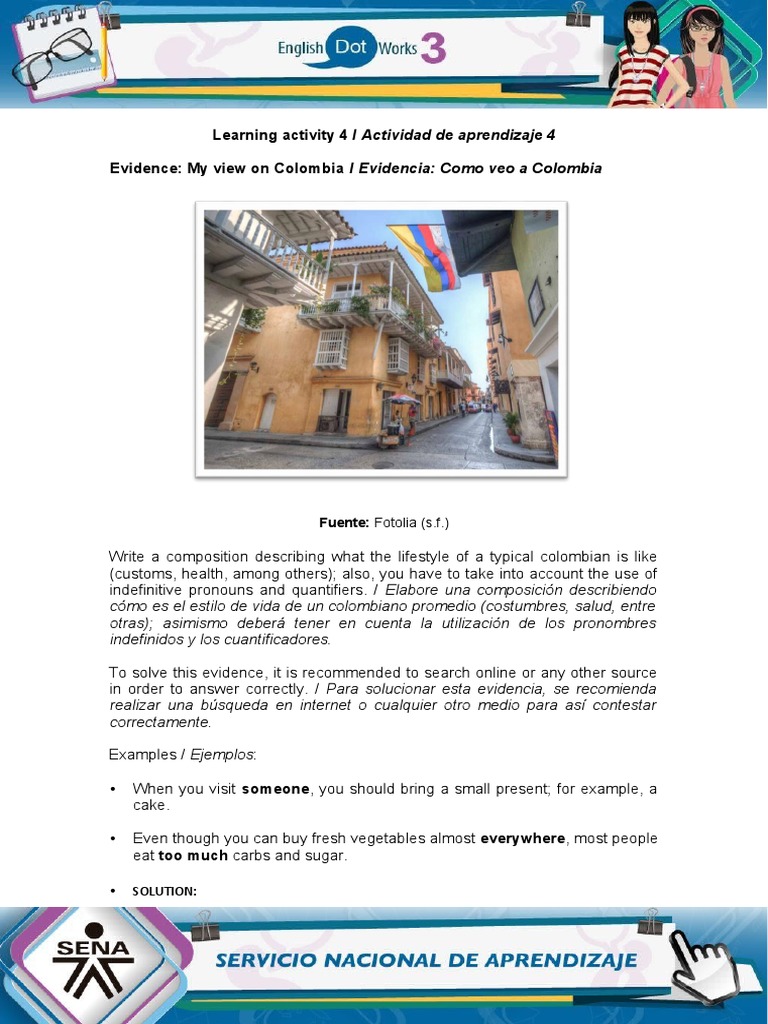Learning Activity 4 / Actividad de Aprendizaje 4 Evidence: My View On ...