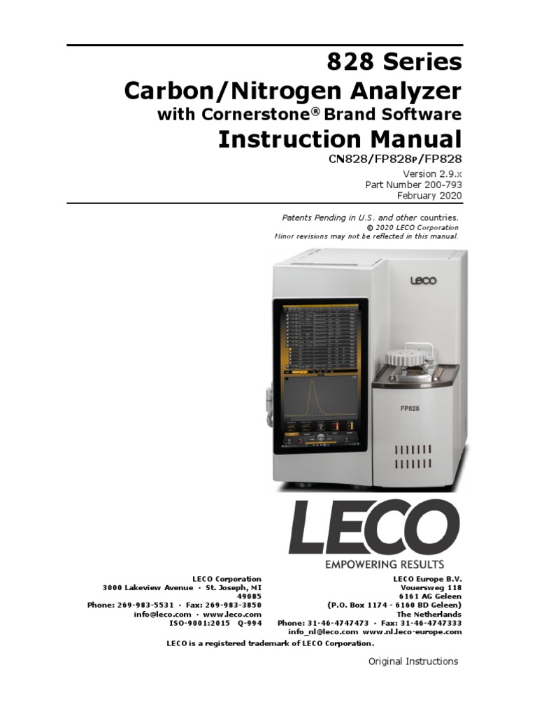 8 Series Instruction Manual V2 9 X February 0 793 Pdf License Dangerous Goods