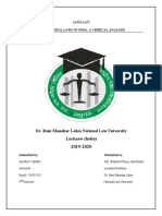Dr. Ram Manohar Lohia National Law University Lucknow (India)