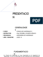 Presentacion Ciencia de Materiales 2