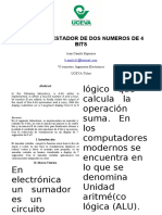 Informe Sumador Restador