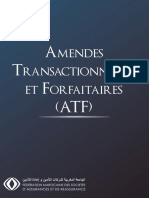 Amendes Transactionnelles Et Forfaitaires ATF 1