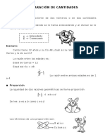 Comparación de Cantidades