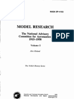 Model Research The National Advisory Committee For Aeronautics, 1915-1958, Volume 2
