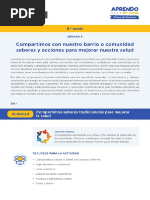 S5 6 Prim Dia 1 Poster Educacion Primaria