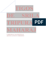 ARTIGOS TRIPURARI MAHARAJ - PORTUGUÊS