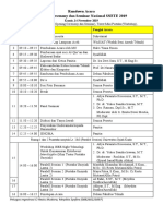 Rundown Opening SNETE 2019