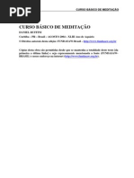 Curso de Meditacao