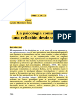 Nájera, I. I., & Tena, A. M. (2003). La psicología comunitaria una reflexión desde su praxis. Santiago, (101), 360-399