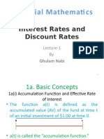 Interest Rates and Dsicount rate.pptx