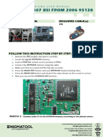 Peugeot 407 BSI EEPROM Memory Backup Manual