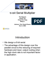 6-Bit Serial Multiplier