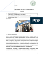 Tema #1 Ambito Tributario, Politica y Teoria Fiscal PDF