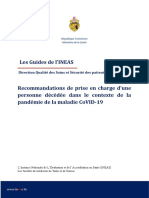 Recommandations Pour Personne Decedee Infectee Par Le Virus Covid 08 Avril 2020