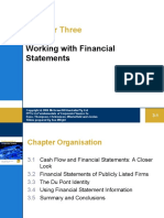 Chapter Three: Working With Financial Statements